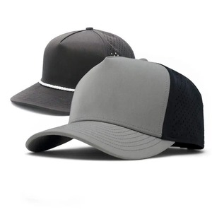 Gorra Deportiva Personalizada con Logotipo de Goma, Impermeable, Transpirable, Estilo Snapback, Tejido de Malla para Uso en Exteriores, Playa y Ocasiones Casuales - Product Image 1