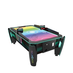 Mesa de Hockey de Aire Aurora de HGR Amusement, Máquina de Juego Arcade para 2 Jugadores, 400W, 110V/220V, Funciona con Monedas, Personalizable, Zona de Juegos Comercial - Product Image 1