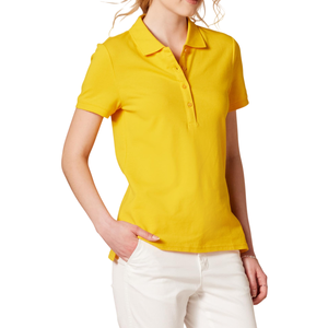 Chemises polo pour femmes, coupe classique, manches courtes, couleur unie, logo personnalisé, chemise de golf pour femmes - Product Image 4