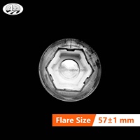 Couvercle d'écrou de roue en acier inoxydable, 31/32/33mm, pour roues de camion