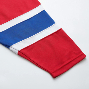 New Premium Quality Factory Price Custom Made Team Professional Breathable Solid Short Ice Hockey Jersey Polyester Quick Dry - Product Image 4