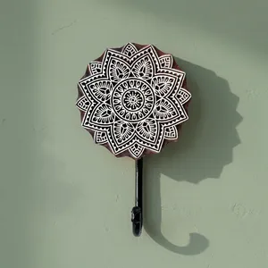 Porta Llaves de Madera para Pared, Decorativo, para Colgar Llaves en la Pared, para la Entrada del Hogar, Oficina, Pasillo, Almacenamiento y Decoración - Product Image 6