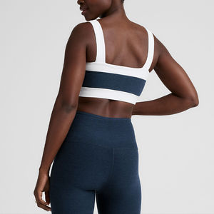 Soutien-gorge de sport double couche à fort impact avec blocs de couleur, personnalisable avec logo OEM pour femmes 2026 OEM/ODM Maanify - Product Image 4