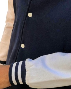 แจ็คเก็ตวาร์ซิตี้คุณภาพดีที่สุดสำหรับผู้ชาย แฟชั่นสตรีทแวร์ แจ็คเก็ตเลตเตอร์แมน ผลิตโดยโรงงาน OEM ODM - Product Image 2