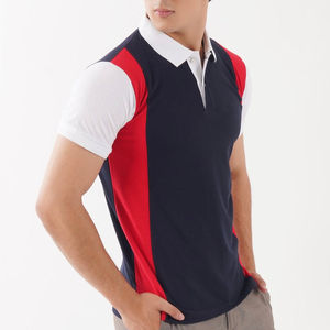 Camiseta de Hombre de Alta Calidad 100% Algodón Personalizada con el Logotipo de tu Marca, Tejido de Punto, Polo de Talla Grande Disponible - Product Image 3