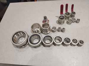 Juego de Prensaestopas Hidráulicos de Latón con Vástago Hexagonal Impermeables AOL de Alta Calidad, Personalizados OEM, Ambark Overseas Limited Gujarat - Product Image 2