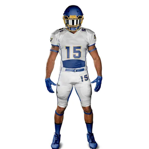 Uniformes de football américains personnalisés pour adultes, respirants, noir, jaune, or, camouflage, personnalisables - Product Image 2