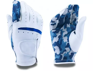 Guantes de golf resistentes al sudor para todo tipo de clima con ajuste transpirable, agarre fuerte, palma flexible y control de humedad para golfistas. - Product Image 6