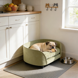 Camas para Perros Ligeras y Sencillas para Uso en el Suelo, Personalizadas y Transpirables, con Colchones de Esponja Extraíbles y Lavables, Muebles para Mascotas, OEM y ODM - Product Image 1