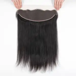 Chất lượng hàng đầu giá rẻ tự nhiên Việt Nam tóc con người phía trước với HD ren không bị rối siêu mượt bán buôn