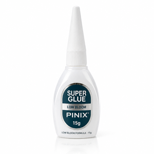 PINIX Super Glue Líquido 15g Botella a Granel Adhesivo Instantáneo de Cianocrilato de Baja Expansión para Metal, <span class=keywords><strong>Madera</strong></span>, Cerámica, Cuero OEM - Product Image 1