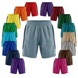Shorts de sport à séchage rapide avec logo personnalisé, style unique, en mesh, pour la course, l'entraînement, le fitness, avec taille élastique, shorts athlétiques pour l'entraînement - Product Image 1