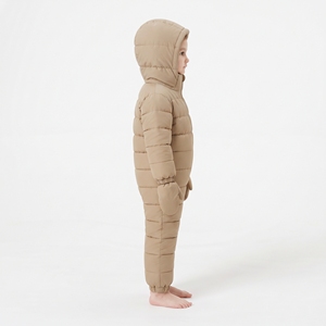 Mono de Nieve con Capucha para Bebé Niño, Marca Hawk Eye, Aislante Sintético, Resistente al Viento, Cierre de Cremallera, Color Beige, para Bebés y Niños Pequeños - Product Image 3