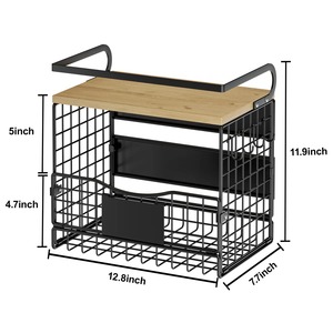 Premium Stackable Fruit <b>Storage</b> Rack For Kitchen Counter Organization <b>Vegetable</b> Basket And Home <b>Storage</b> Solution From India - Product Image 3