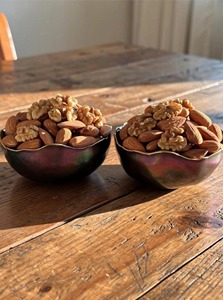Bol à fruits décoratif en résine époxy fait main, finition brillante, décoration moderne pour la maison, pièce maîtresse, cadeau unique. - Product Image 5