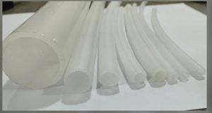 White PTFE FEP <b>Plastic</b> <b>Rod</b> Heat Resistant Insulation Sleeving Thin Wall for Industrial Wiring and Medical Food Grade Use - Product Image 3
