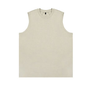 ank Top for <b>Men</b> Pure Cotton Quick Dry Sleeveless Shirts Summer <b>Mens</b> Fitness Loose Gym Workout Solid Color <b>Vest</b> Tops - Product Image 5
