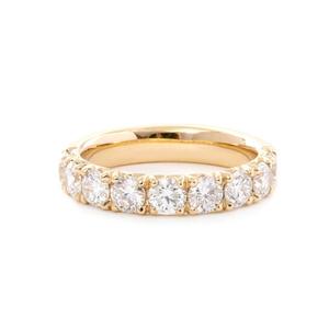 Custom 3.5 Carat Cushion Cut Lab Grown Diamond 14K White <b>Gold</b> <b>Ring</b> <b>Set</b> Luxury Cathedral Engagement Solitaire with French band - Product Image 5