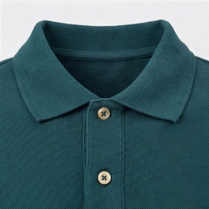 Polos Personalizados para Hombre, de Algodón, Manga Corta, Casuales, Tallas Grandes, Lisos, con Logotipo Personalizado, Transpirables - Product Image 4