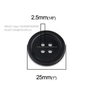 Botones personalizados logotipo marca resina floral patrón chaqueta abrigo trajes botón 4 agujeros resina plástica botones para ropa por rfcrafts - Product Image 3