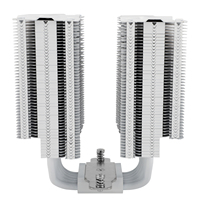 Refroidisseur de processeur Thermalright PA140 BLANC, hauteur 158 mm, double tour, 6 caloducs, radiateur à air tout blanc, AMD INTEL