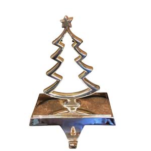 Juego de 2 Soportes Resistentes de Metal Fundido para Calcetines de Navidad, Acabado Dorado, Colgadores para Chimenea, Decoración Navideña, Precio Razonable - Product Image 5