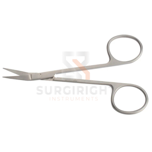 Tijeras Oftálmicas Wilmer Iris de Acero Inoxidable, Micro Tijeras Quirúrgicas de Precisión Fina para Cirugía Ocular, Instrumento Quirúrgico de SurgiRight - Product Image 1