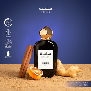 OEM ODM Salisa Husn Extrait De Parfum 30ml, Fragancia Audaz y Elegante de Larga Duración en Spray, Perfume Halal de Lujo para Mujer - Product Image 1