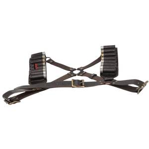 Holster vertical en cuir de mouton personnalisé avec impression par transfert thermique, boucle en acier, sangles réglables, largeur 4,5 cm - Product Image 6