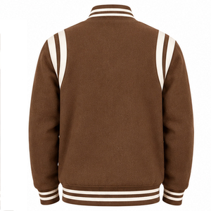 Custom <b>Men</b> Wool Varsity <b>Jacket</b> OEM ODM Applique Embroidery Wholesale Factory Supplier College Sports Winter Apparel <b>Men</b> <b>Jackets</b> - Product Image 3