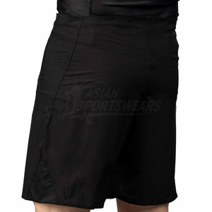 Shorts de MMA con Cintura Sin Costuras, Cómodos, de Spandex/Poliéster, Transpirables, de Secado Rápido y Ligeros para Entrenamiento Diario en el Gimnasio y Cross Training - Product Image 2