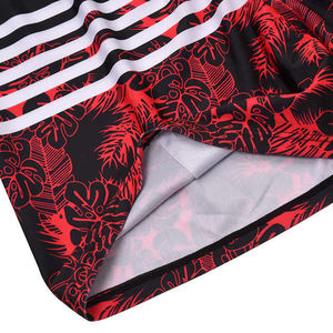 Shorts de sport blancs pour hommes avec design plissé, séchage rapide, taille élastique, longueur mi-cuisse, couleur unie, polyester, shorts d'entraînement - Product Image 6