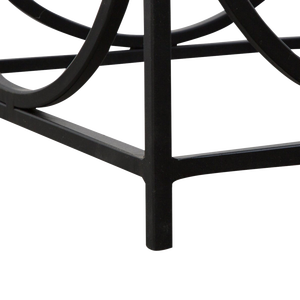 Table basse carrée Vandana Elara Lunaris en métal noir - Product Image 3