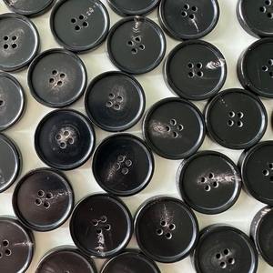 Boutons à bascule en corne de buffle polie finition naturelle, écologiques, pour vêtements et décorations de style animalier, logo personnalisé - Product Image 5