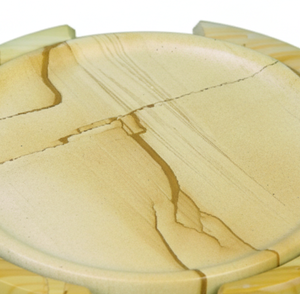 Handcrafted Picture Jasper <b>Coaster</b> <b>Set</b> <b>with</b> <b>Holder</b> - Natural Stone Round Drink <b>Coasters</b> for Luxury Home Decor - Product Image 3