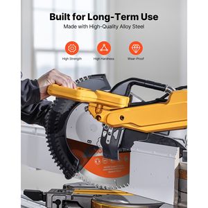 Lama per Sega Circolare da 12 Pollici con 80 Denti in Lega Affilati, Attacco da 1 Pollice per Taglio di Legno Pregiato, Durevole ed Efficiente - Product Image 4