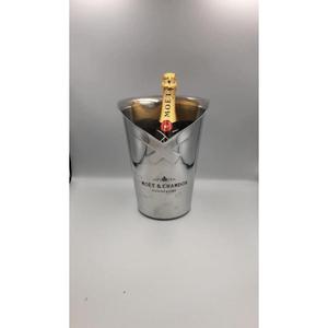 Cubo de Hielo de Acero Inoxidable con Logotipo Personalizado, Enfriador de Vino Metálico Sostenible a Prueba de Fugas, Cubo de Hielo Único de Estilo Americano para Uso en Bares - Product Image 2