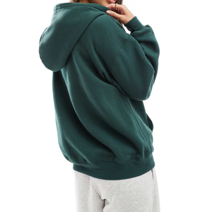 OEM Pullover Custom Front Heavyweight <b>Drop</b> Shoulder Sports Oversized Hoodie Women Breathable Eco-Friendly Fleece - Product Image 2