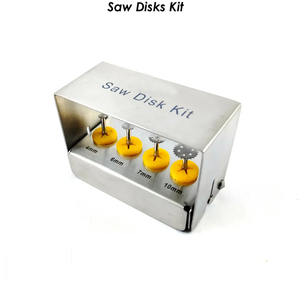 Kit d'accessoires pour instruments de pont osseux, perceuse dentaire manuelle, disque de scie en acier inoxydable, dilatateur osseux, rehausseur de sinus, implants chirurgicaux - Product Image 3