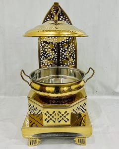 Luxury Gold PVD Stainless Steel Dish <b>Set</b> Food Warmer Buffet Server Dishwasher Safe Reusable for Hotels Catering Events - Product Image 3