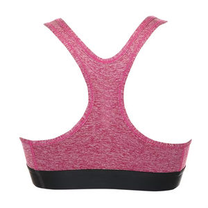 Soutien-gorge de sport pour femme à maintien moyen, dos croisé, respirant, pour fitness, gym, yoga et entraînement, avec fermeture avant, vente en gros - Product Image 6