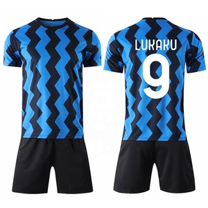 Custom Plain Polyester Breathable Mens Sports Football Jersey <b>Soccer</b> Uniforms Sets <b>Soccer</b> Wear Jersey Set Football Kits Full Set - Product Image 1