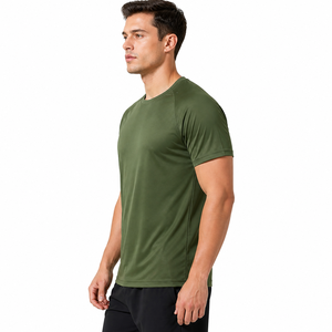 T-SHIRT MOISTURE WICKING T-SHIRT Premium respirant et absorbant l'humidité, avec tissu à séchage rapide, coupe douce et extensible, idéal pour la gym, les sports et le travail. - Product Image 4