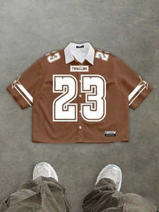 Camisa Azul para Hombre, Colección de Verano, Manga Corta, Estampada, Casual, con Botones, a la Moda, Precio Bajo, Gran Venta - Product Image 2