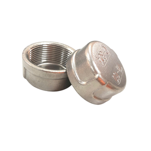 ฝาครอบกลมเกลียวสแตนเลสคุณภาพสูงขนาด 1-1/2 นิ้ว รับผลิตแบบ OEM/ODM บรรจุภัณฑ์ตามสั่ง พื้นผิวเรียบ สำหรับอุตสาหกรรมหลากหลายประเภท - Product Image 2