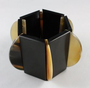 2026 Hot Selling Horn Napkin Ring Holder For Dinnerware Tableware Home Decor household Item Buffalo Horn Napkin Ring <b>Tissue</b> Use - Product Image 4
