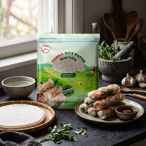 Papier de riz vietnamien – Fournisseur direct d'usine, certifié FSSC, HALAL, ISO, HACCP, exportateur de confiance dans le monde entier - Product Image 1