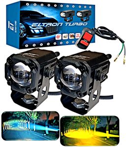 ไฟตัดหมอก ELTRON TURBO รับประกัน 3 เดือน ของแท้นำเข้า ไฟ LED ขนาดเล็ก กำลังไฟ DC 24V 30 วัตต์ 12000 ลูเมนส์ ใช้ได้กับจักรยานทั่วไป - Product Image 1