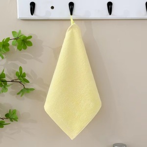 Serviette de toilette écologique réutilisable en coton à absorption rapide – Fournisseur en gros pour commandes en vrac – Coton couleur unie - Product Image 2