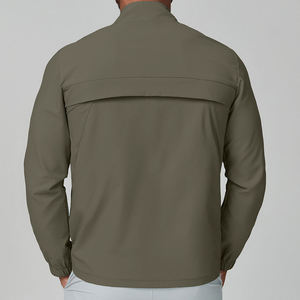 High Quality Unisex Zipper Waterproof Quick Dry Windproof Hooded Pocket Outdoor Gym Wear Coat Fitness <b>Workout</b> Sports <b>Jacket</b> - Product Image 4